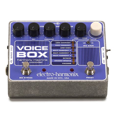 electro-harmonix voice box stores|harmony box for singing.